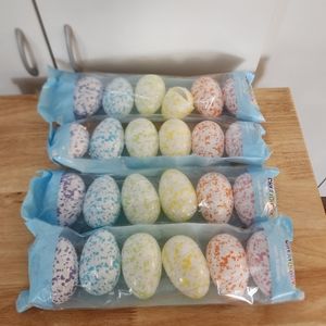 Easter Plastic Eggs 4 packs : 24 eggs